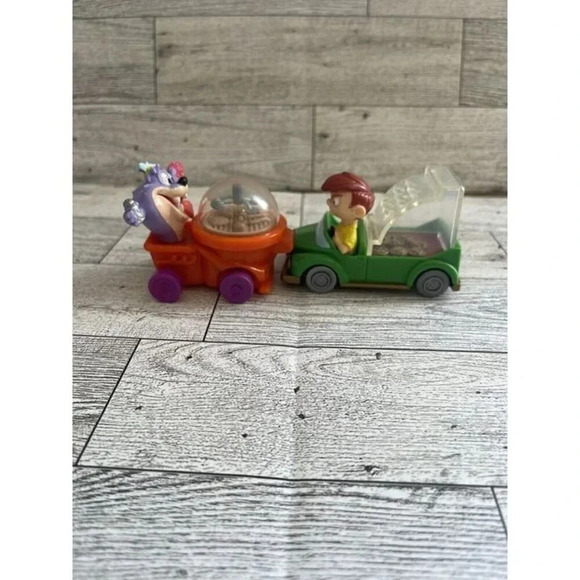 VTG Vintage 1991 Mcdonalds Tiny Toon Adventures Dizzy Monty Happy Meal Toy Lot - Picture 2 of 6
